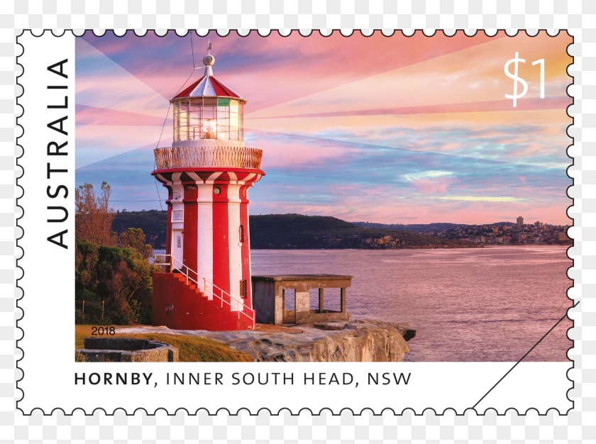 Hornby Lighthouse, Inner South Head - Sydney Australia Stamp Png Clipart #78565
