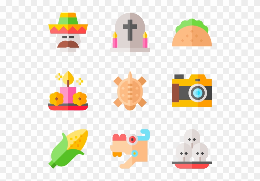 Dia De Muertos - Día De Muertos Vectores Png Clipart #78636