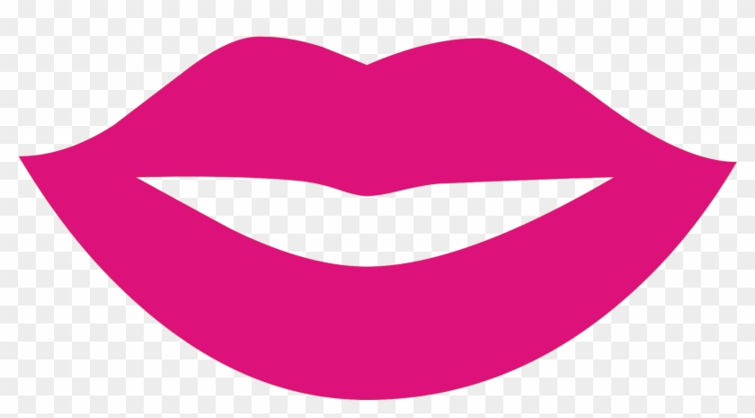 Lips Vector Png - Lips Silhouette Png Clipart