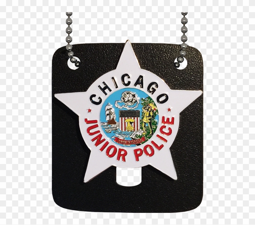 Chicago Police Junior Police Officer Star Badge - Label Clipart