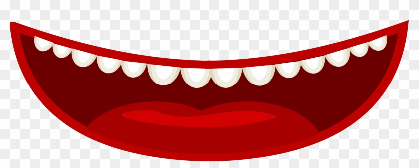 Smile Mouth Png - Smiling Mouth Cartoon Png Clipart
