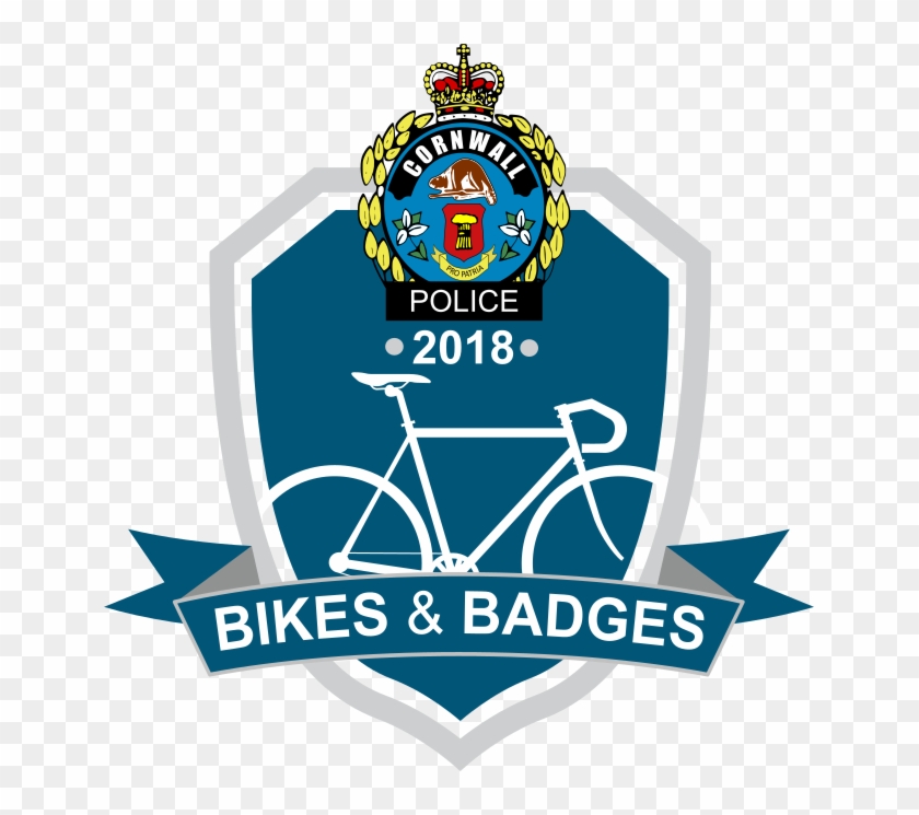 Bikesandbadges2018web - Cornwall Community Police Service Clipart #79290
