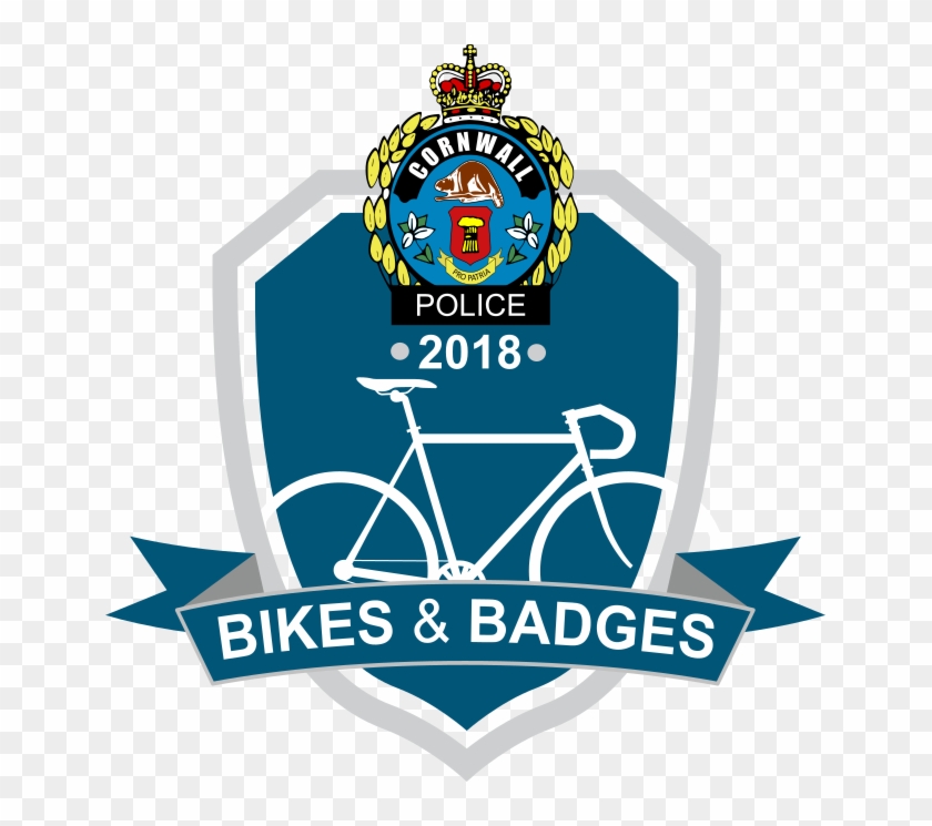 Bikesandbadges2018web - Cornwall Community Police Service Clipart