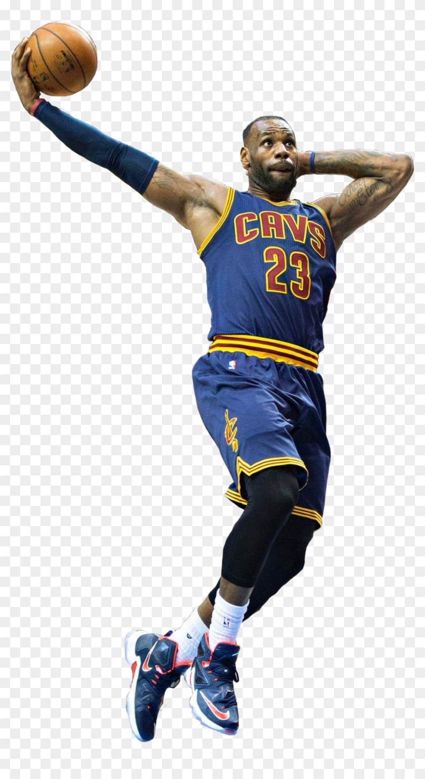 Free Icons Png - Lebron James Dunk Cut Out Clipart #79358