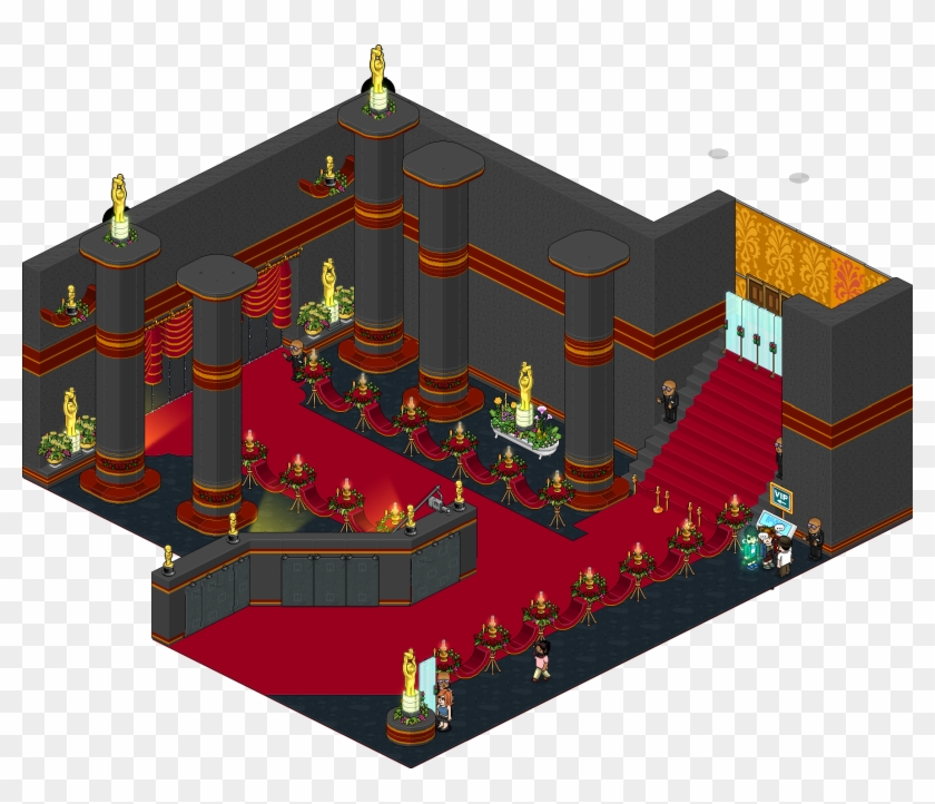 Red Carpet - Ads Habbo Awards Clipart