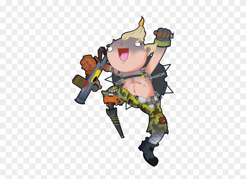 Junkrat - Cartoon Clipart