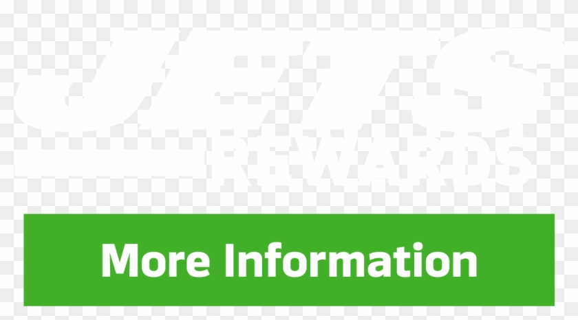 Jets Rewards Logo White - Graphic Design Clipart