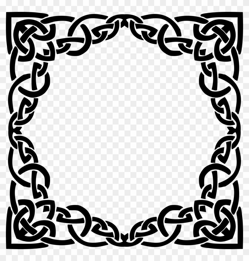 2316 X 2316 6 - Frame Celtic Knot Border Clipart #79774