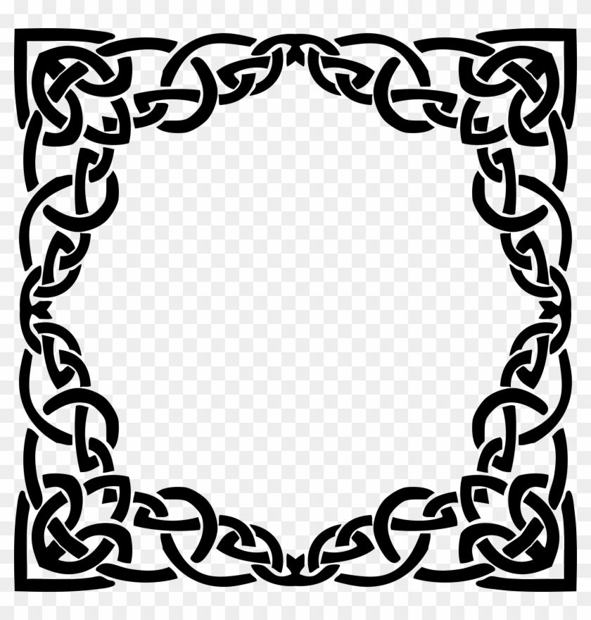 2316 X 2316 6 - Frame Celtic Knot Border Clipart