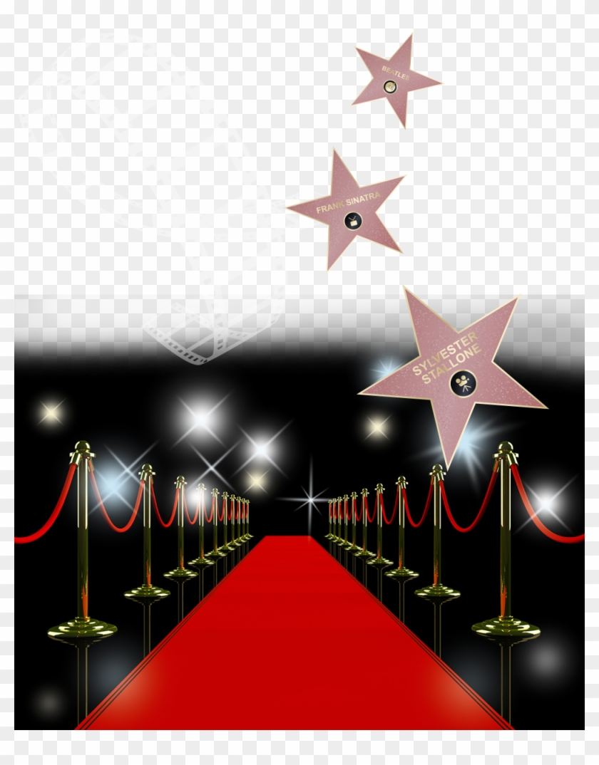 Hollywoodawards Nights You Would Like To Spend - Red Carpet Flashing Lights Clipart