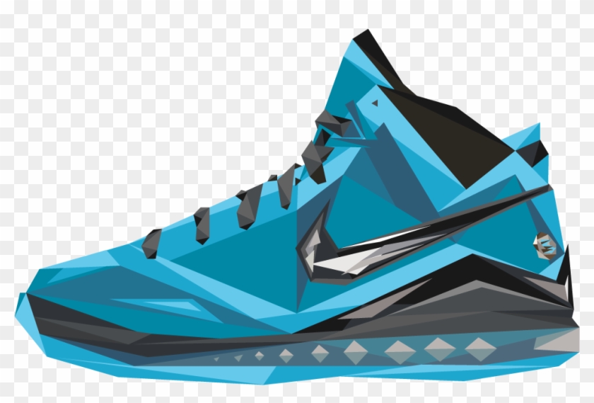 Amlb Vii Detail - Nike Shoe Cartoon Png Clipart #79853