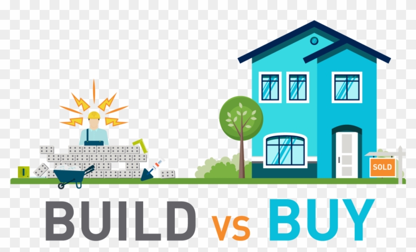 New Home Construction Vs - New Vs Resale Home Clipart #79960