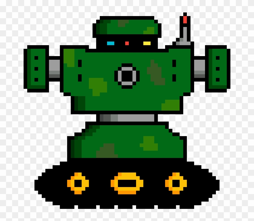 Retro War Machine Updated - Cartoon Clipart