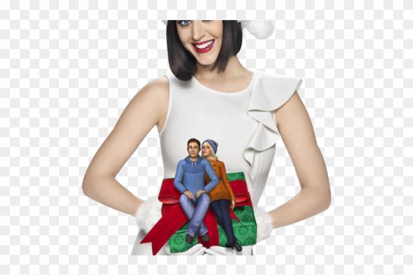 Katy Perry Clipart Cap - Katy Perry Christmas Photoshoot - Png Download