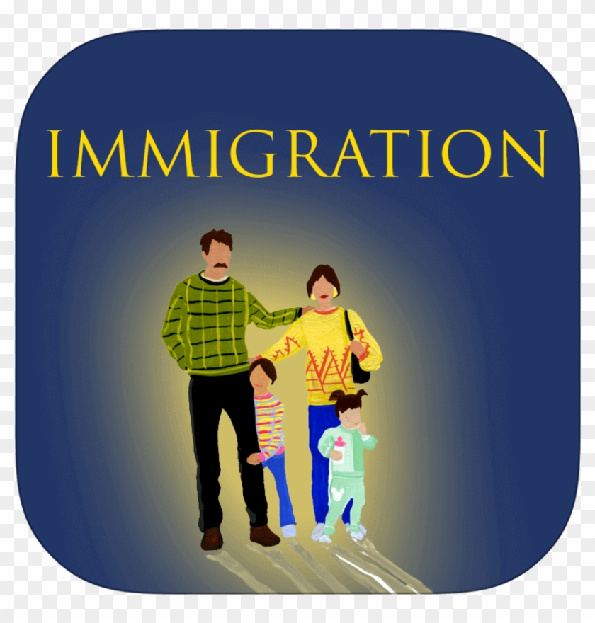 Immigration Icon - Poster Clipart