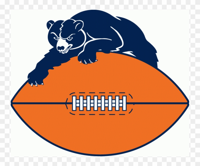 Chicago Bears Iron On Stickers And Peel-off Decals - Chicago Bears Retro Logo Clipart #700363