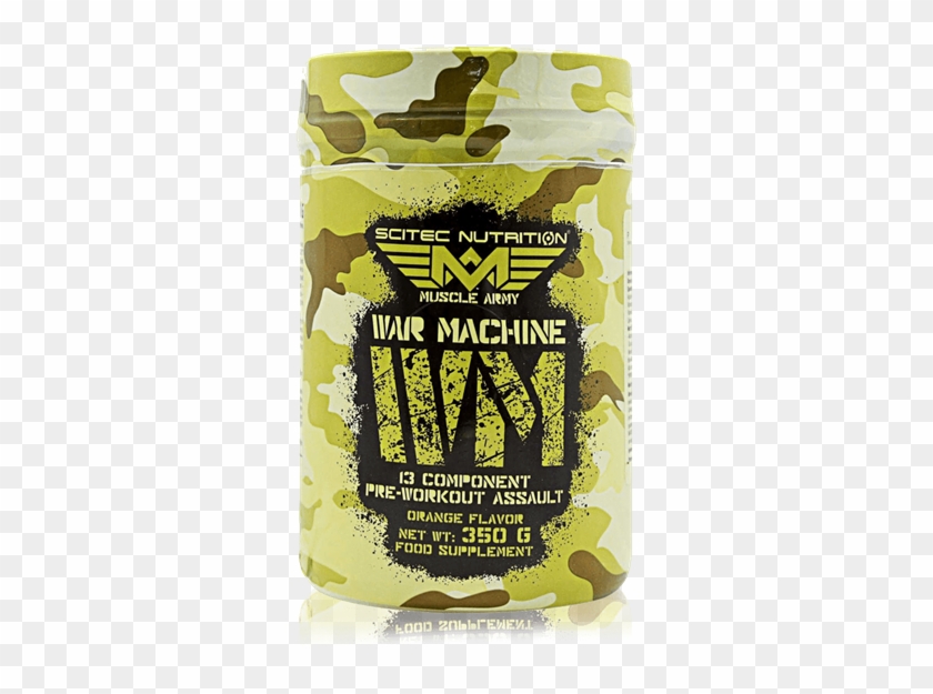 Picture Of Muscle Army War Machine 350g - Scitec War Machine Orange Pear 350gm Clipart