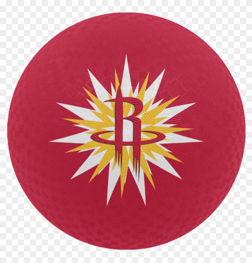 Houston Rockets Baden 5" Hwc Burst Playground Ball - Houston Rockets Clipart