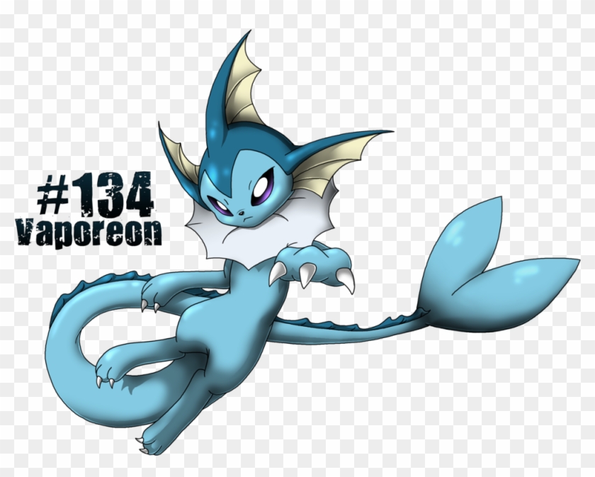Vaporeon Is Best - Cartoon Clipart
