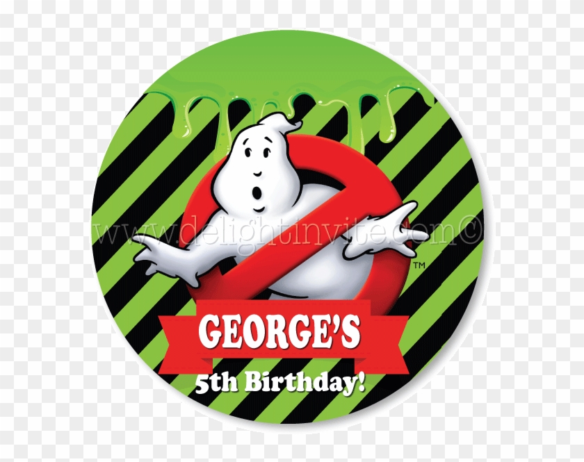 Ghostbusters Favor Tags - Stickers Ghostbuster Png Clipart