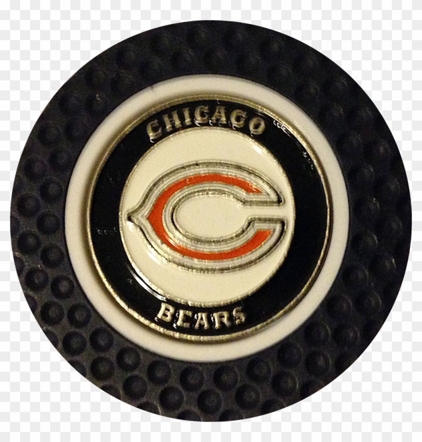 Golf Ball Marker Nfl -chicago Bears - Emblem Clipart
