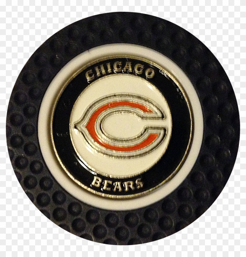 Golf Ball Marker Nfl -chicago Bears - Emblem Clipart #701016