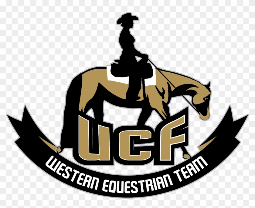 Ucf Western Equestrian Clipart