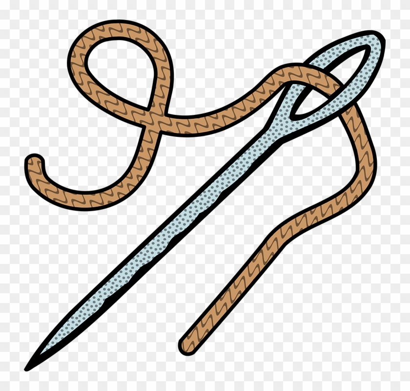 Sewing Needle Png Clipart - Nadel Und Faden Clipart Transparent Png  (#701121) - PikPng