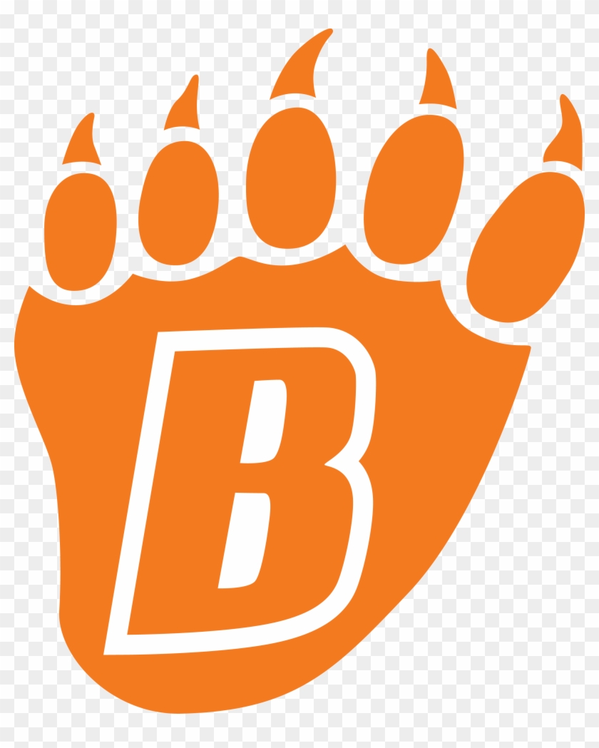 Wblahs Paw Print Orange - White Bear Lake School Logo Clipart
