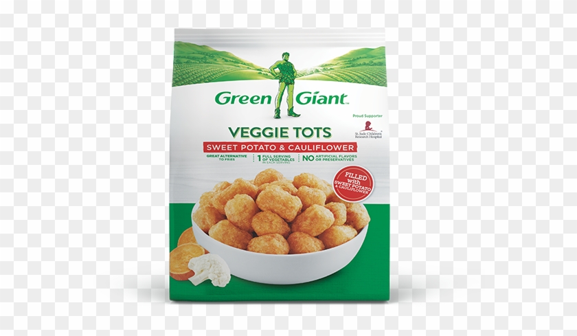 Our Products - Green Giant Veggie Tots Cauliflower Clipart #701358