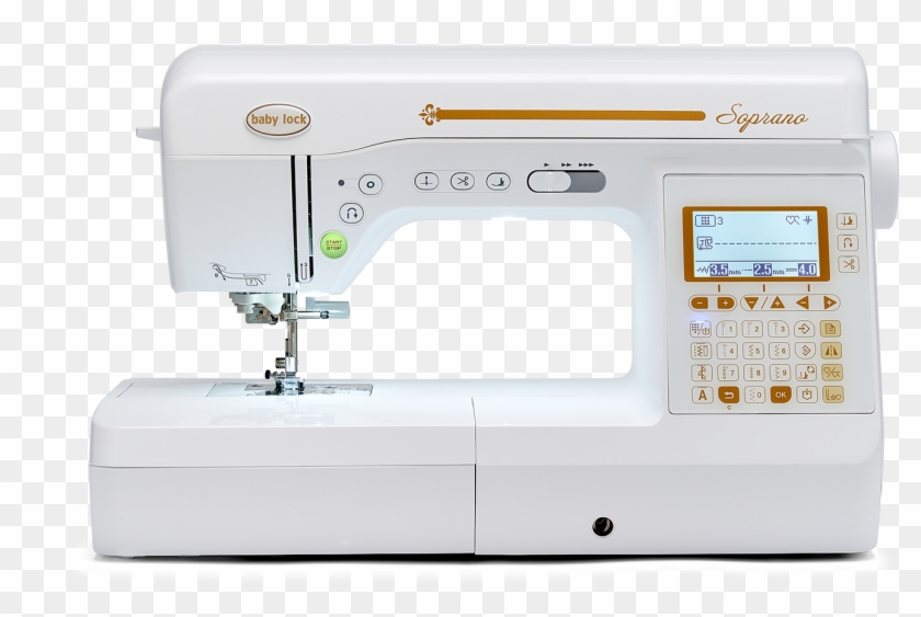 2 Blmsp Soprano St F - Sewing Machine Clipart
