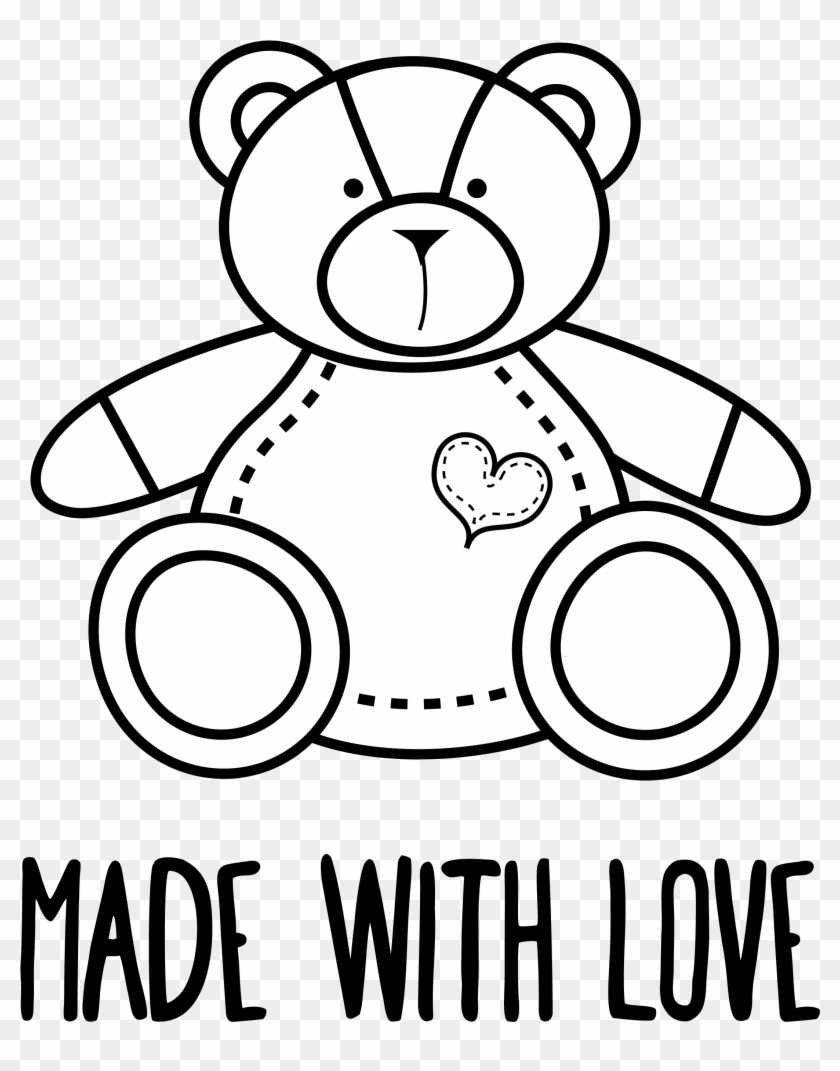 Made With Love Bears Logo - Made With Love Bear Clipart #701733