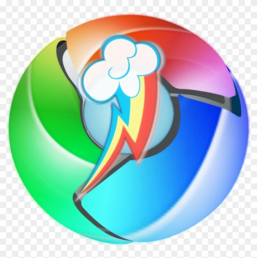 Posted Image - Rainbow Dash Google Chrome Icon Clipart #701861