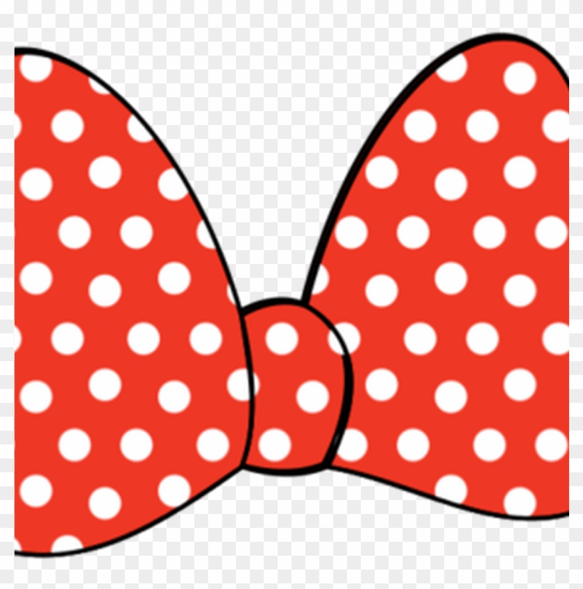 Minnie Bow Clipart Minnie Mouse Bow Clip Art Clipart - Minnie Mouse Clipart Red - Png Download #701926