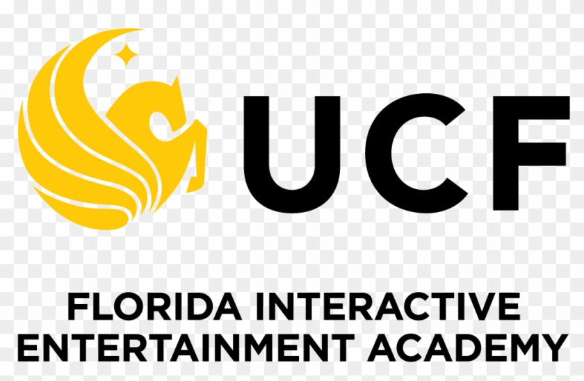 Ucf Logo Black - Ucf Pegasus Clipart #702076