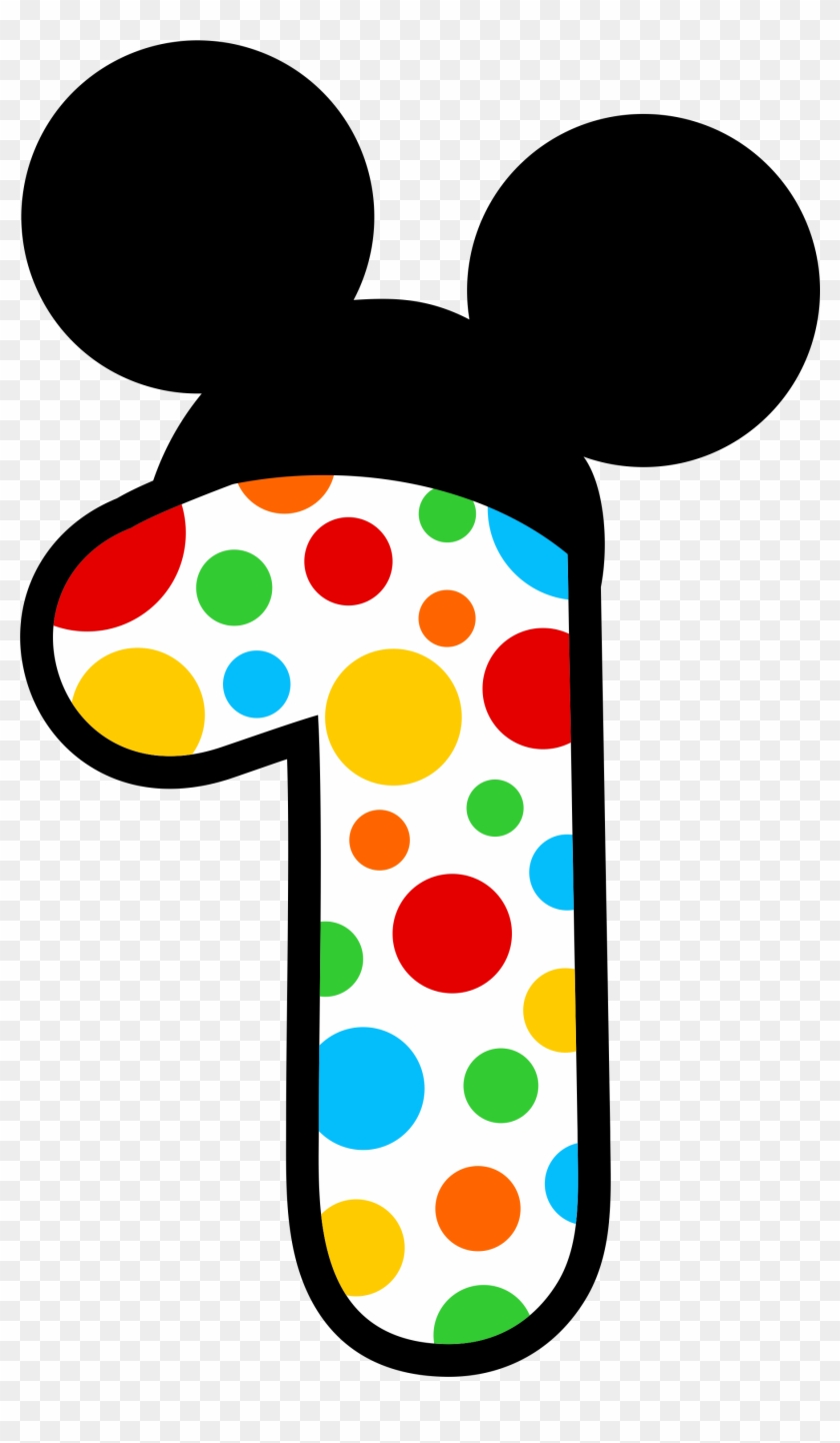 Resultado De Imagen De Numeros Mickey Mouse Para Imprimir - Mickey Mouse Clubhouse Clipart 1 - Png Download