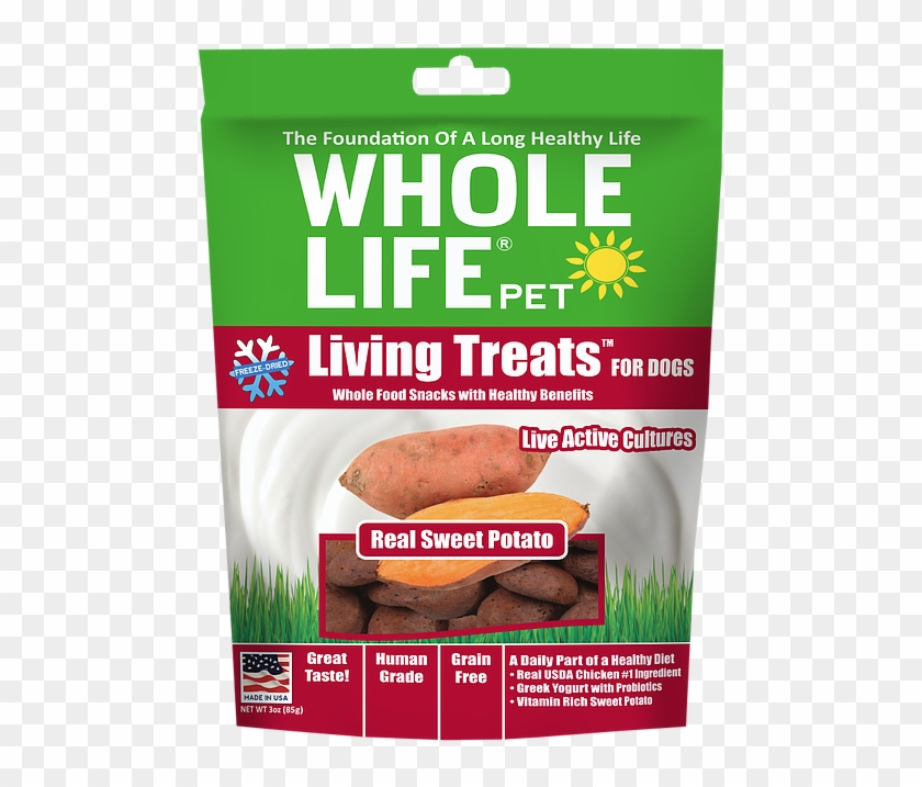 Whole Life Living Treats Grain Free Real Sweet Potato - Brown Bread Clipart #702294