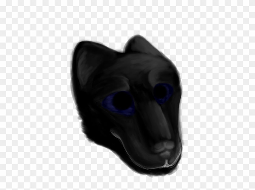 Black Wolf Attempt- Wip - Mask Clipart #702458