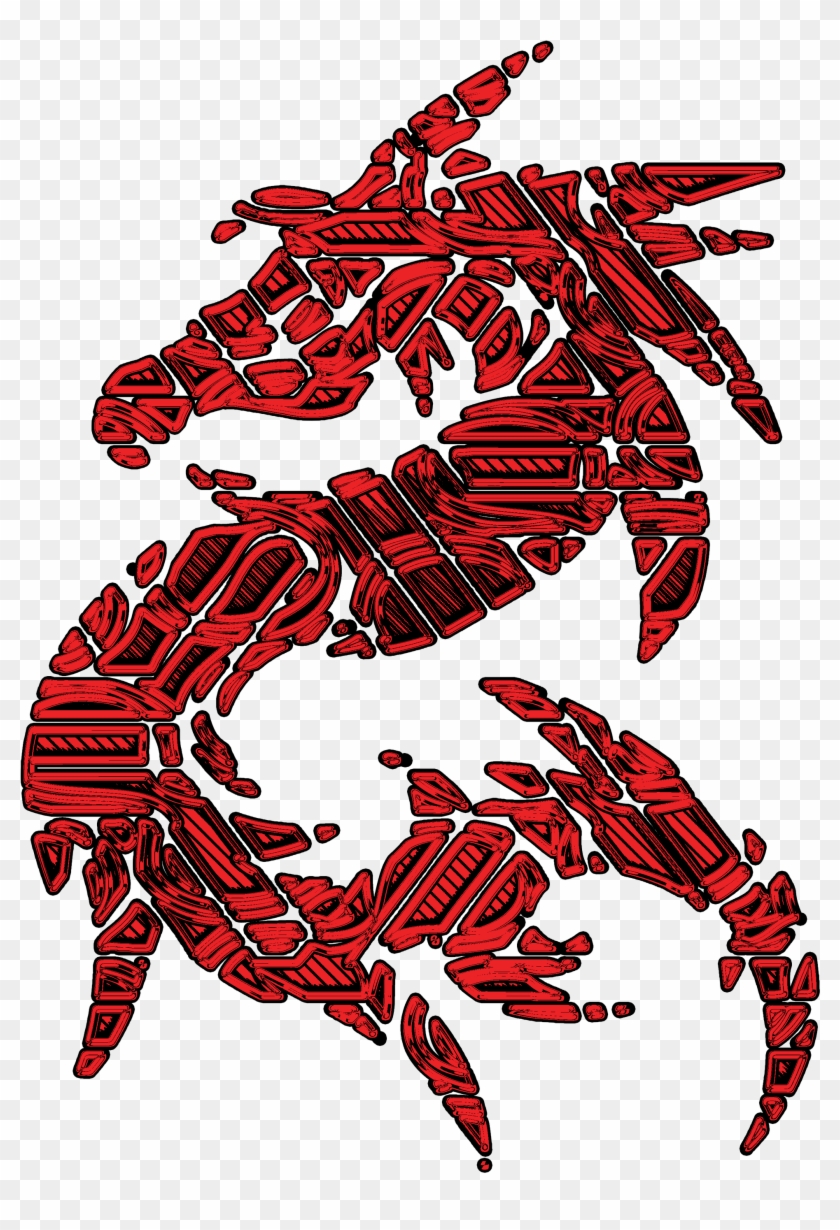Red Dragon Image - Illustration Clipart #702483