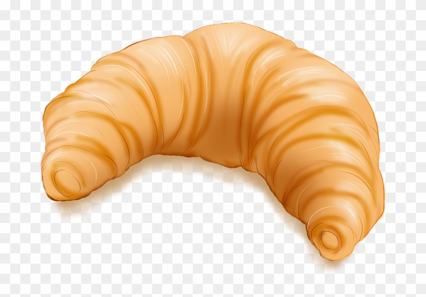 Croissant - Food Drawing Transparent Background Clipart