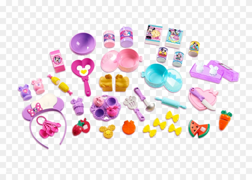 Disney 88910 Just Play Minnie Bow Tique Bowtastic Kitchen - Baby Toys Clipart