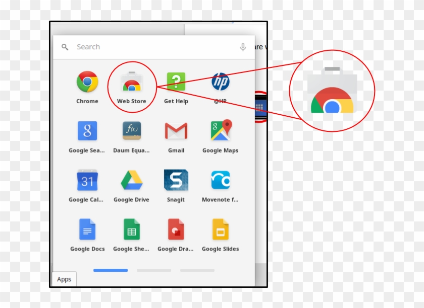 Chrome Store Icon - Google Logo Clipart