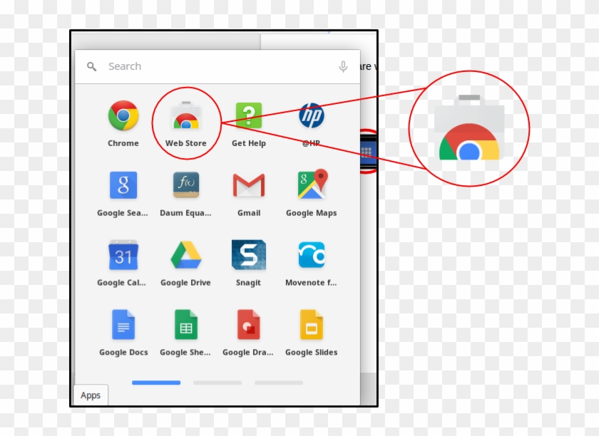 Chrome Store Icon - Google Logo Clipart #702768