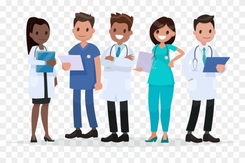 Cartoon Business People - Different Professions Jobs Illustration Clipart