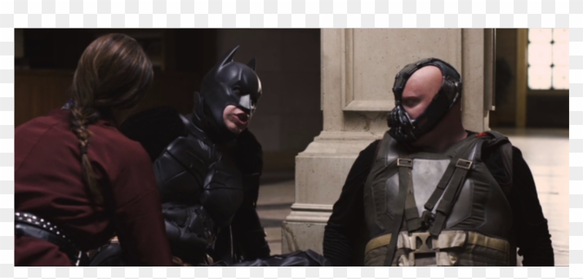 Batman And Bane - Really Seals In The Flavor Clipart