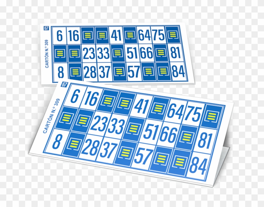 Eventos Cartones De Bingo - Cartones Para Bingo Png Clipart #702986