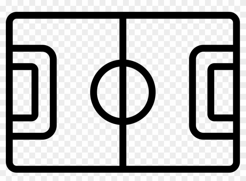 Football Field Comments - Soccer Field Icon Png Clipart #703081