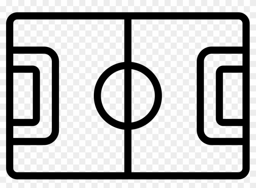 Football Field Comments - Soccer Field Icon Png Clipart