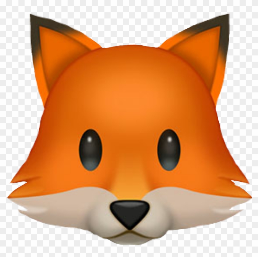 1083 X 1024 17 - Transparent Background Fox Emoji Png Clipart