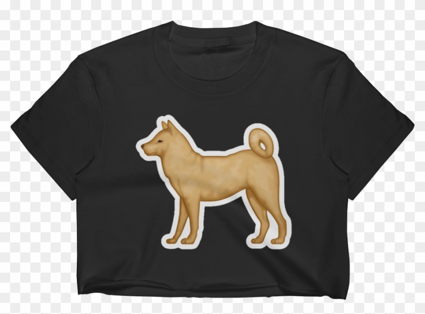 Emoji Crop Top T Shirt - Hokkaido Clipart